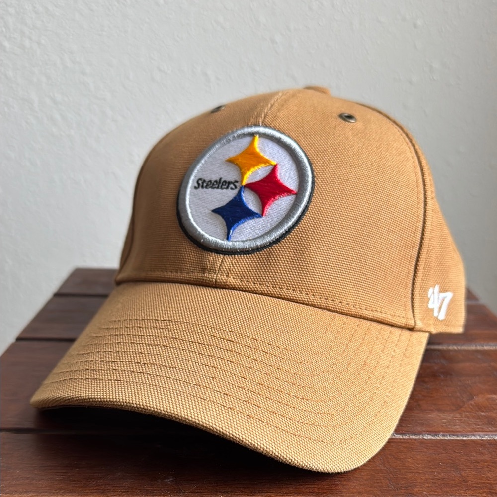 '47 Brand Carhartt Steelers Tan Cap